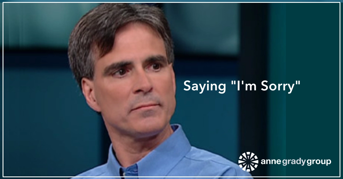 Saying I'm Sorry by Resilience Expert Anne Grady featuring Randy Pausch Last Lecture