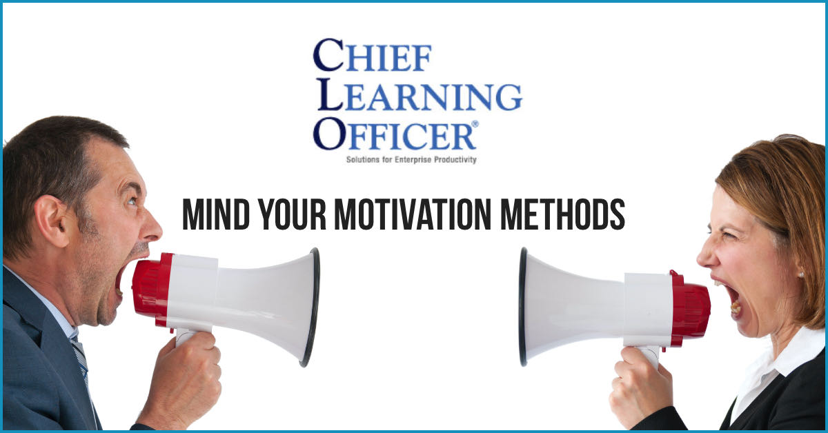 Article: Mind Your Motivation Methods - Chief Learning Officer