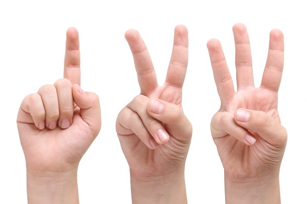 3. Hand 3. Hand