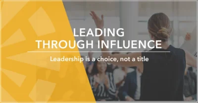 Leading Through Influence Training & Professional Development by Resilience Expert Anne Grady