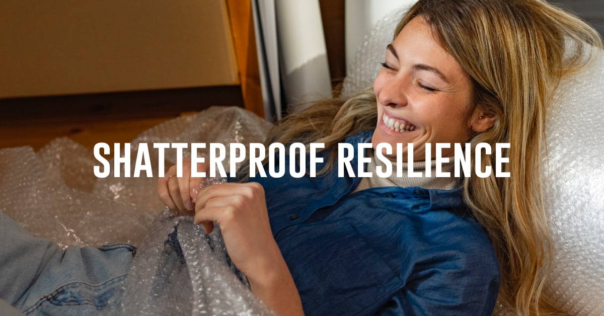 We can help preserve our mental well-being by proactively surrounding ourselves in layers of psychological bubble wrap, adopting the powerful beliefs and behaviors that can protect us from life's inevitable bumps and crashes. If we can create habits that consistently add layers of emotional cushion, we can achieve what I call shatterproof resilience.