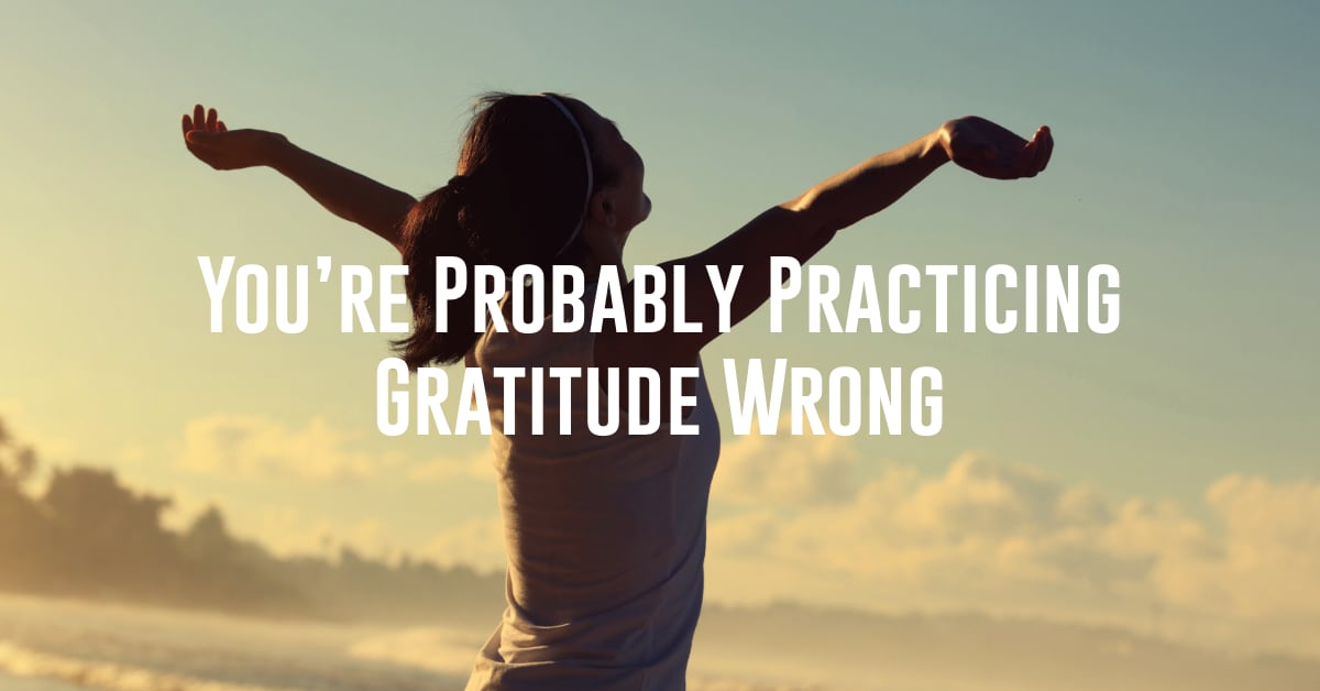Practicing gratitude does not mean that you ignore the negative or wear rose-colored glasses. It simply means that you actively search for what is good. Gratitude is a catalyst for positive emotions, triggering a cascade of physiological and psychological changes.