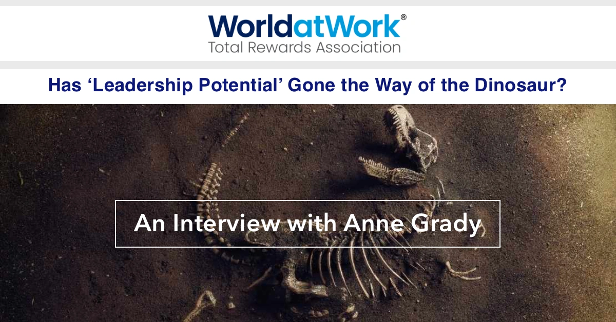 Press 2026 – WorldAtWork Leadership Potential Way of Dinosaur