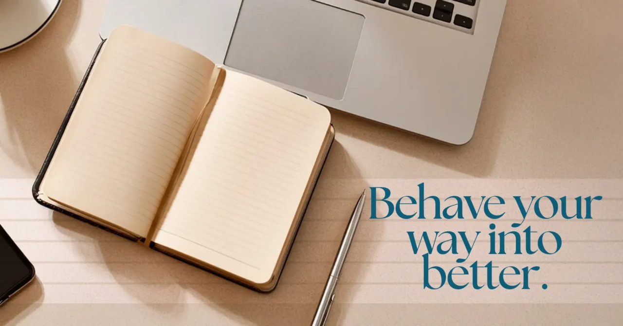 Behave Your Way Into Better